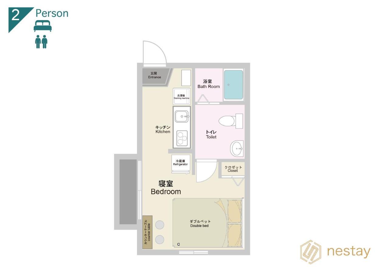 Nestay Apartment Tokyo Waseda Exterior photo